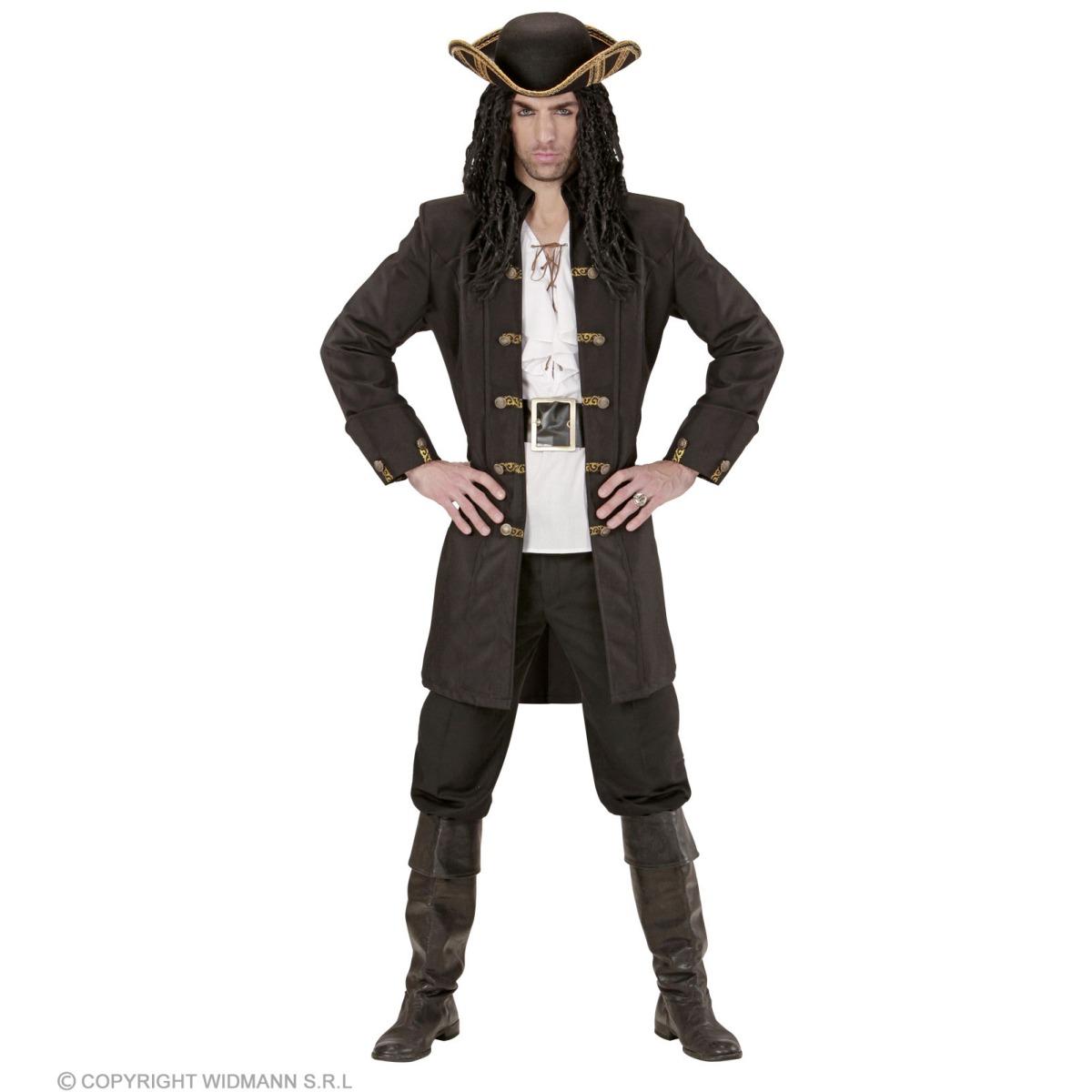Costume Giacca Nera Pirata