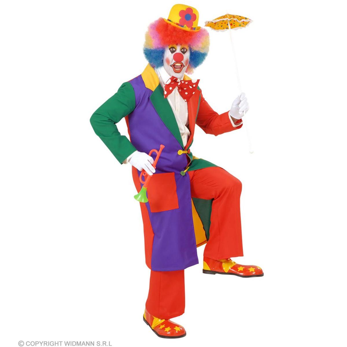 Costume Giacca Clown Multicolor