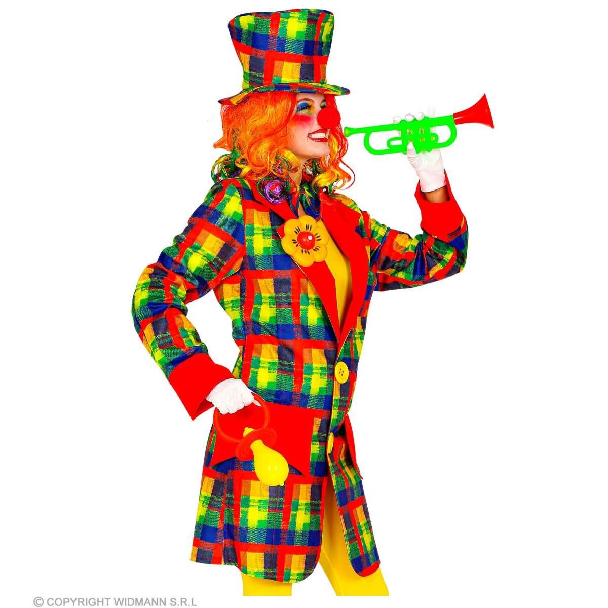 Costume Clown Giacca Multicolor