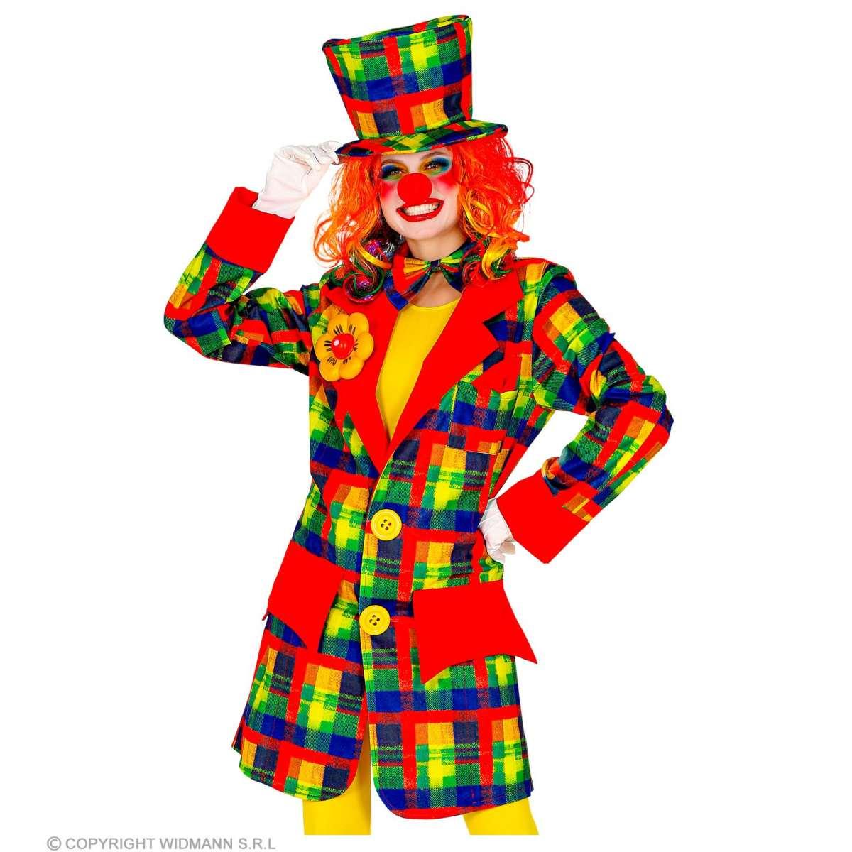 Costume Clown Giacca Multicolor