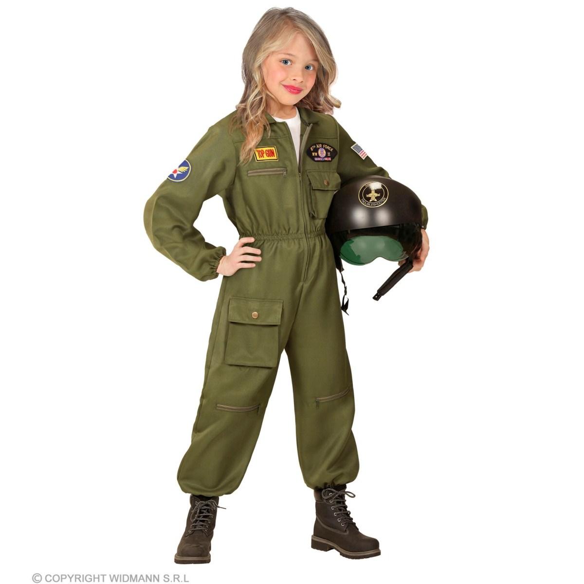 Costume Pilota Jet Tuta |Widmann