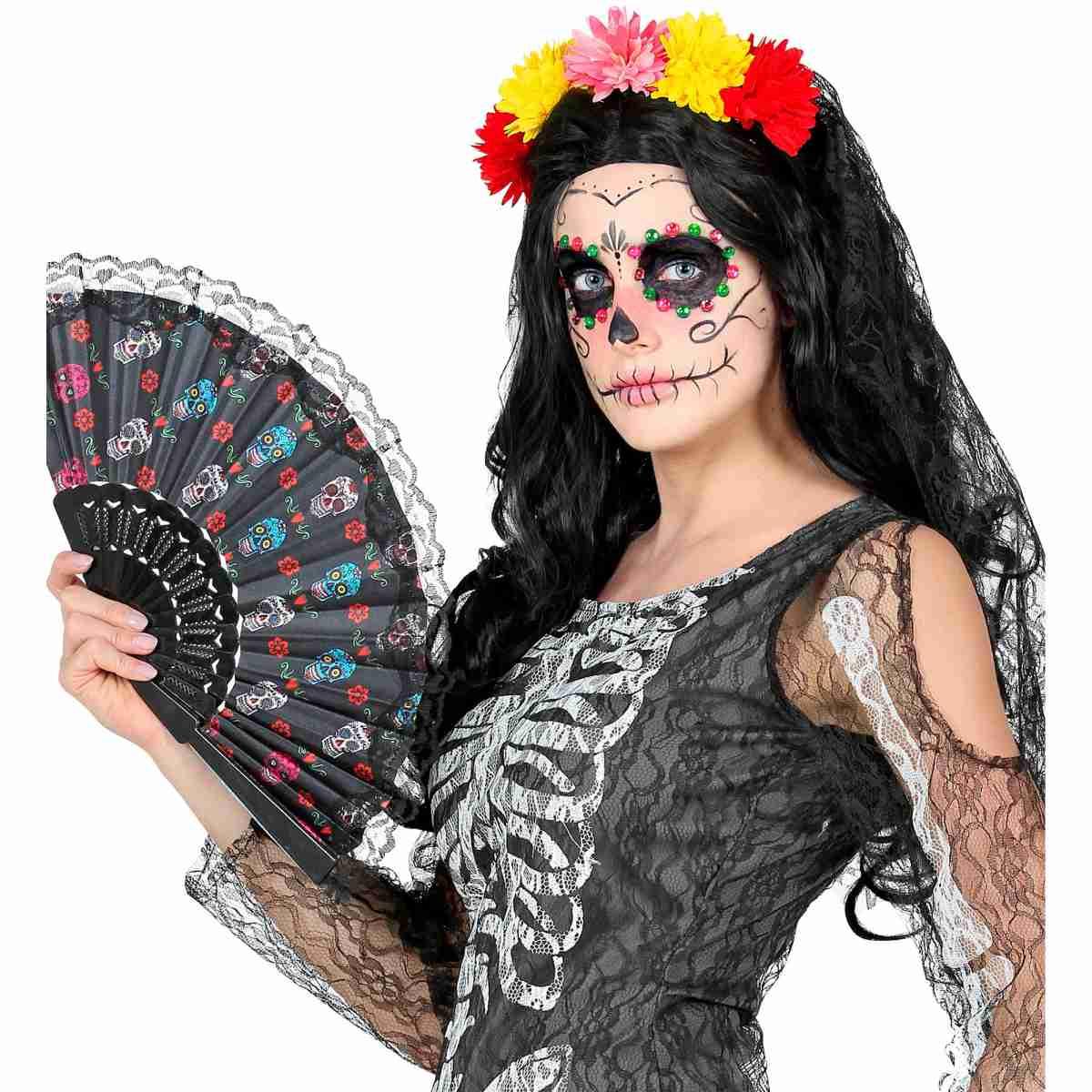 Trucco Decorazioni Adesive Viso Gemme Colorate pz.40 |Widmann