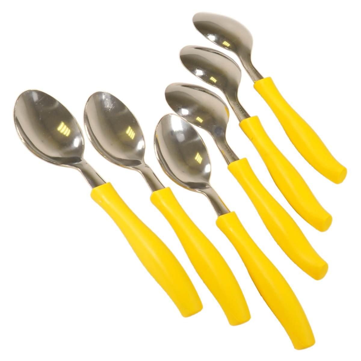 Cucchiai Tavola Set pz.6 Tavolallegra Giallo cm.20 | M2 Store