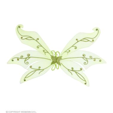Ali Farfalla Verdi con Gemme cm.125x72