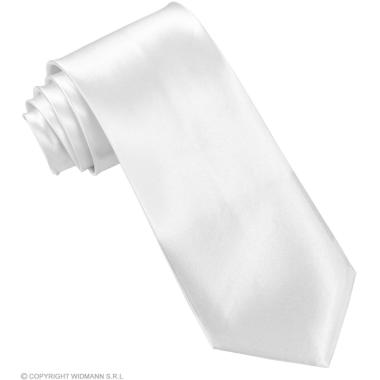 Cravatta Raso Bianco