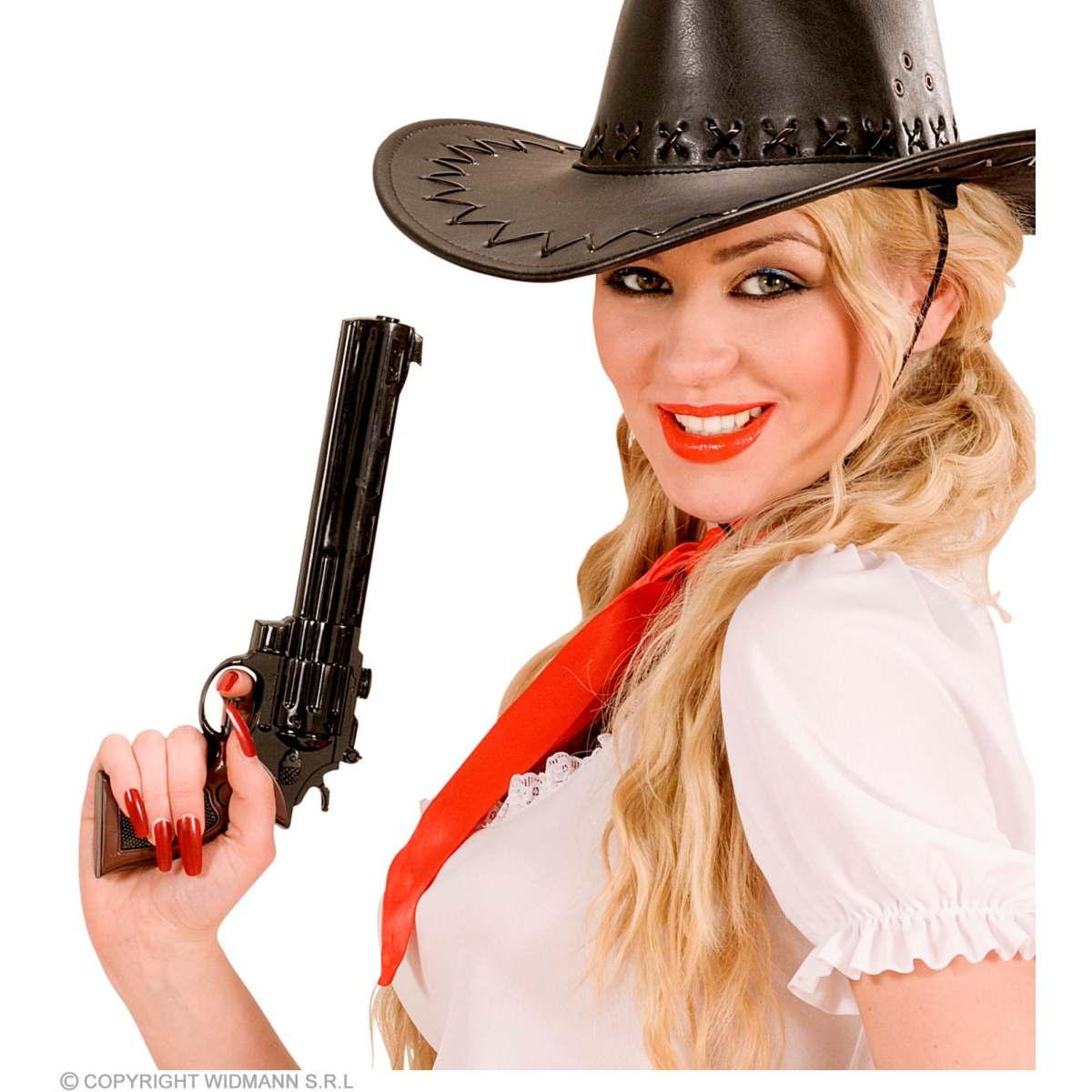 Pistola Cowboy Vodka con Spruzzo cm.30 |Widmann