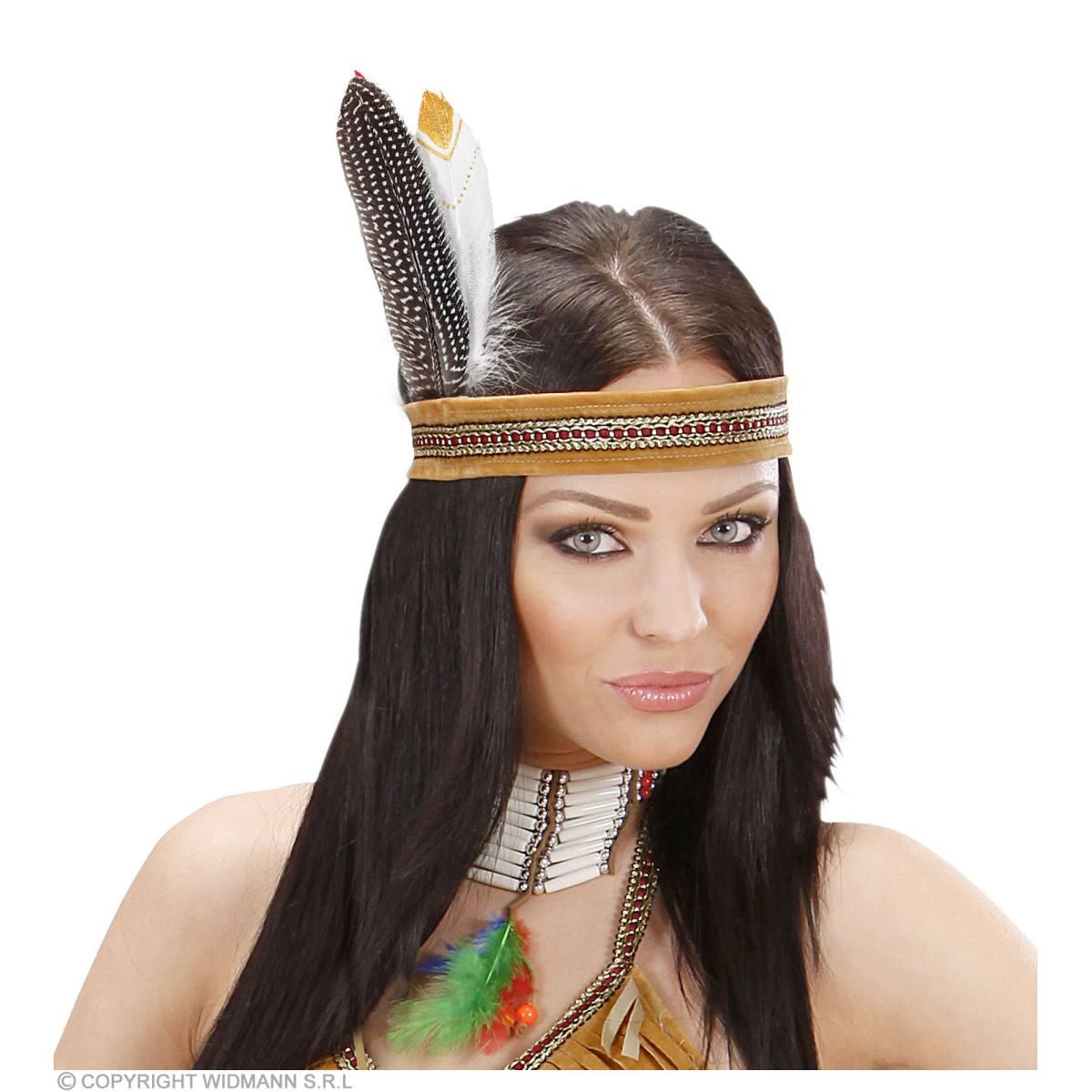 Piuma Struzzo Indiano 2 Colori Set pz.12 |Widmann