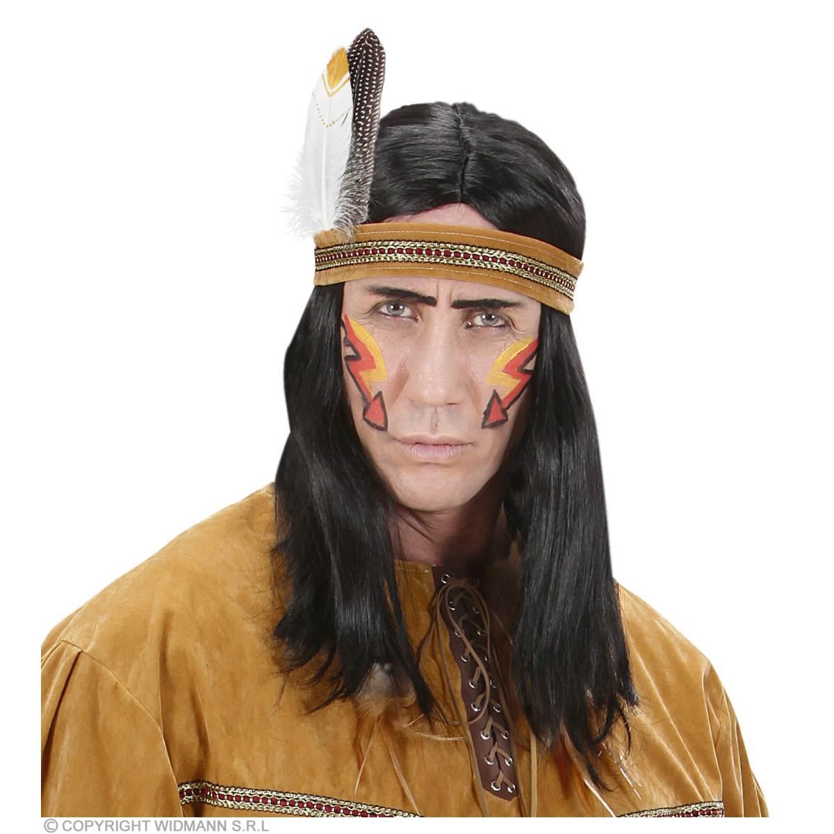 Piuma Struzzo Indiano 2 Colori Set pz.12 |Widmann