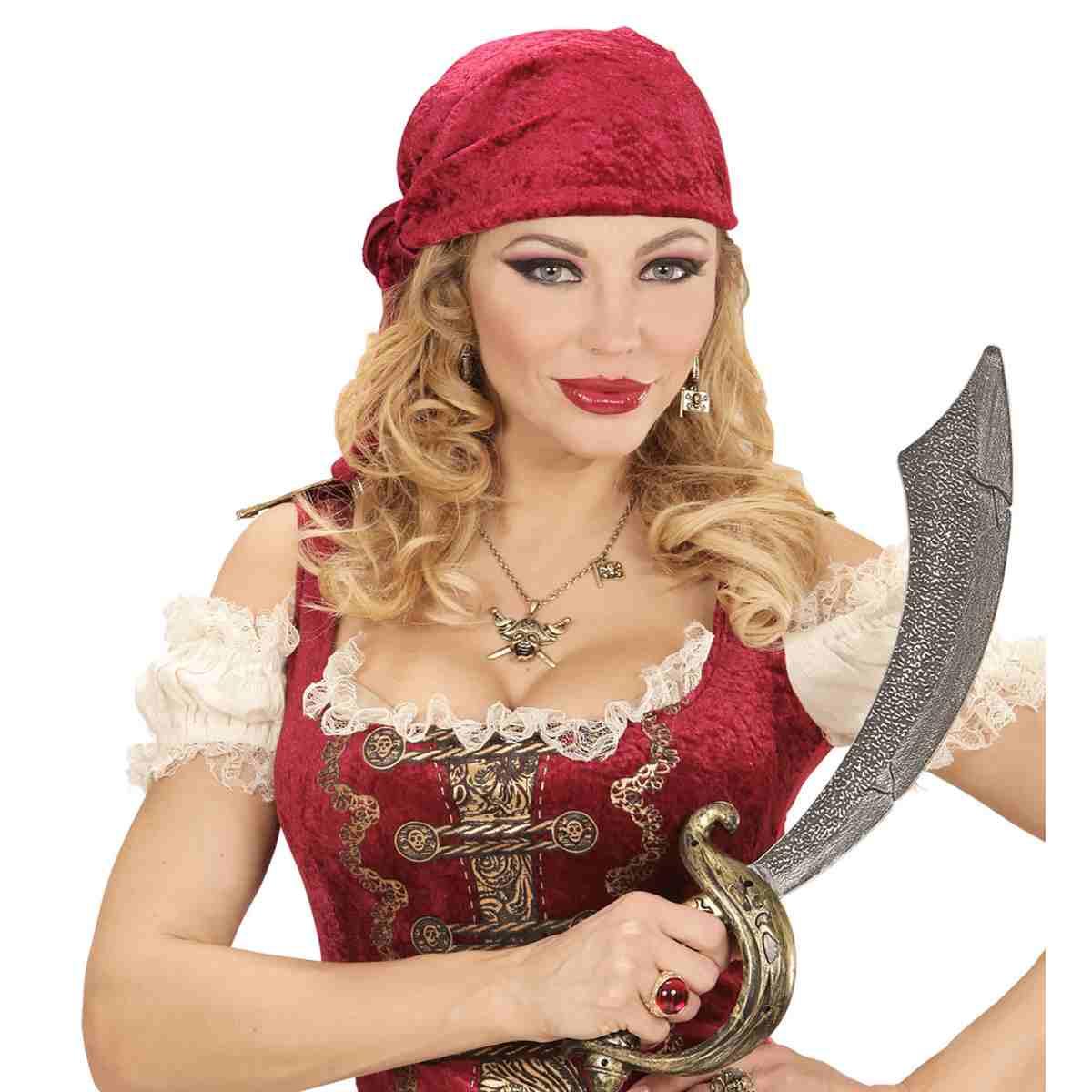 Anello Metallo Oro con Gemma Rossa |Widmann