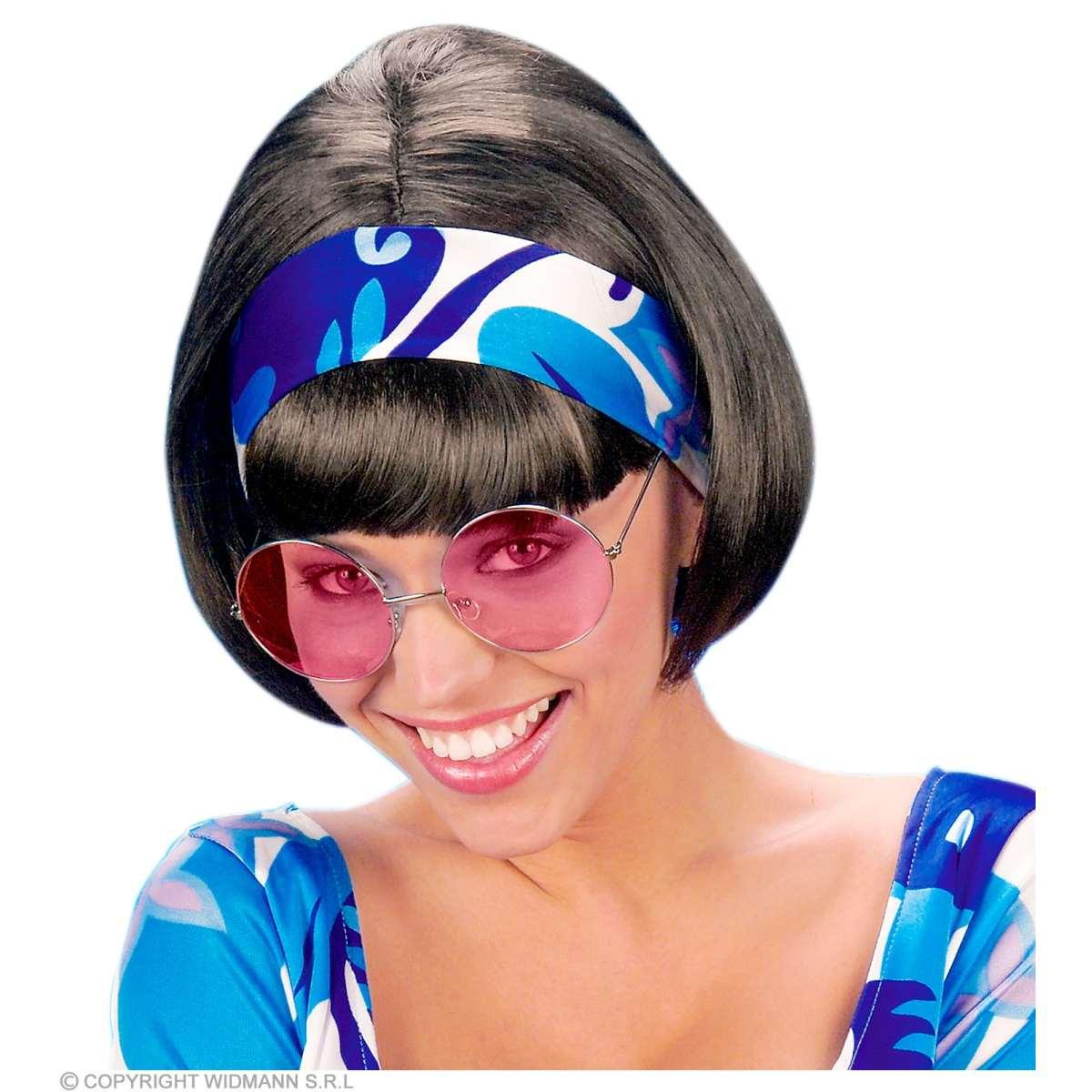 Occhiali Tondi Hippie Rosa |Widmann