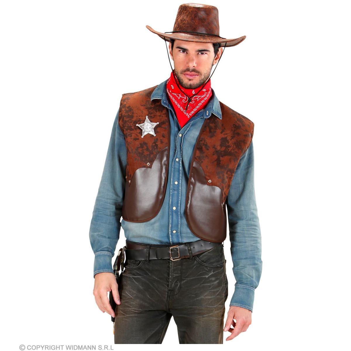 Costume Gilet Cowboy |Widmann