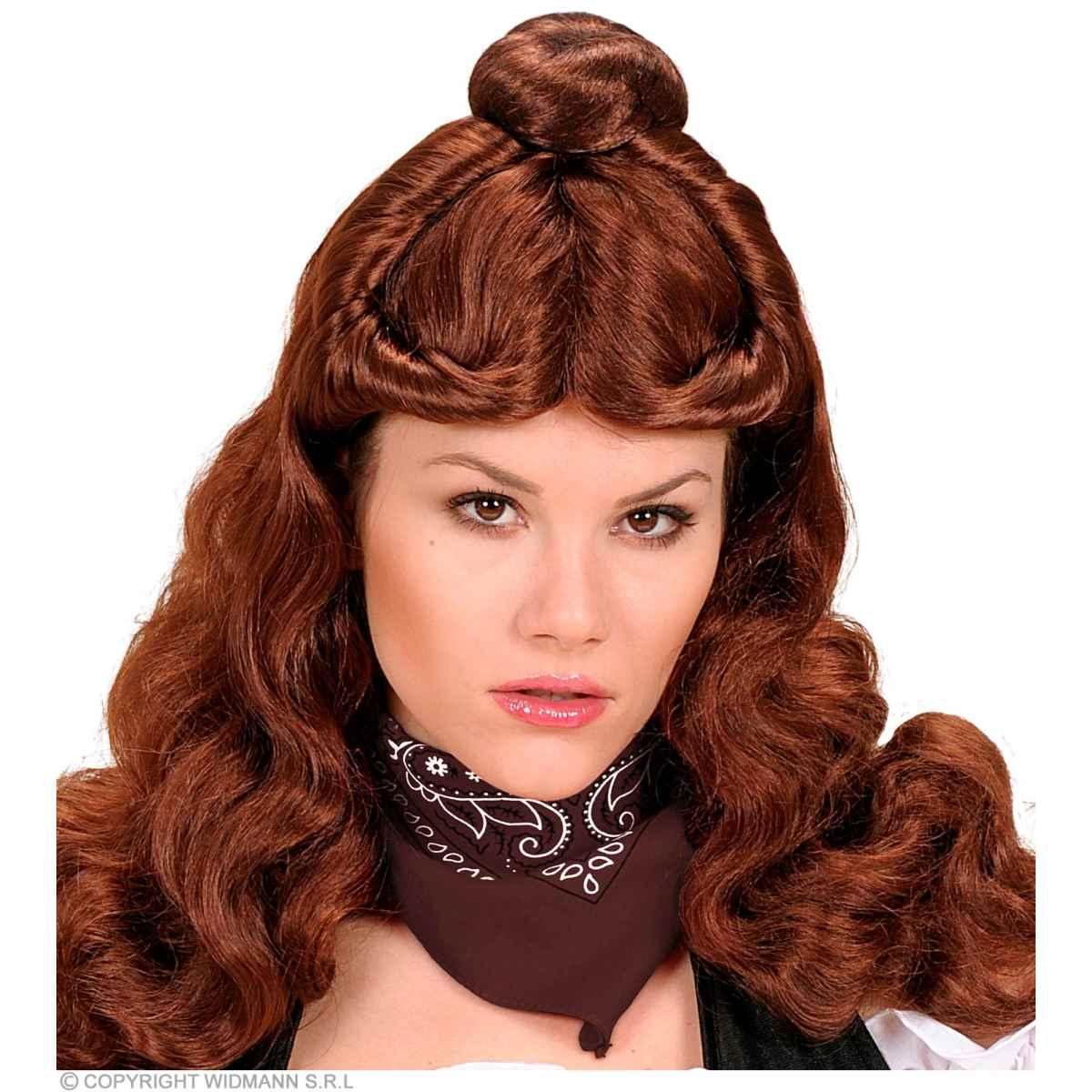 Bandana Foulard Cowboy Marrone cm.55x55 |Widmann
