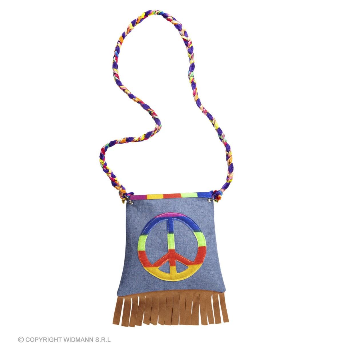 Borsa Hippie Jeans Peace Love |Widmann