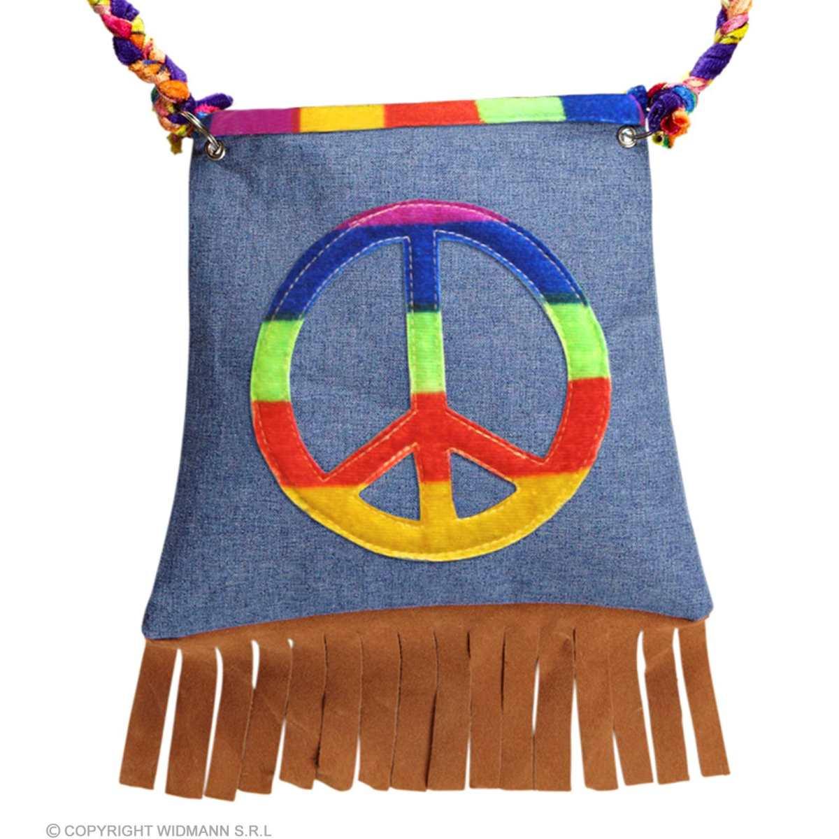 Borsa Hippie Jeans Peace Love |Widmann