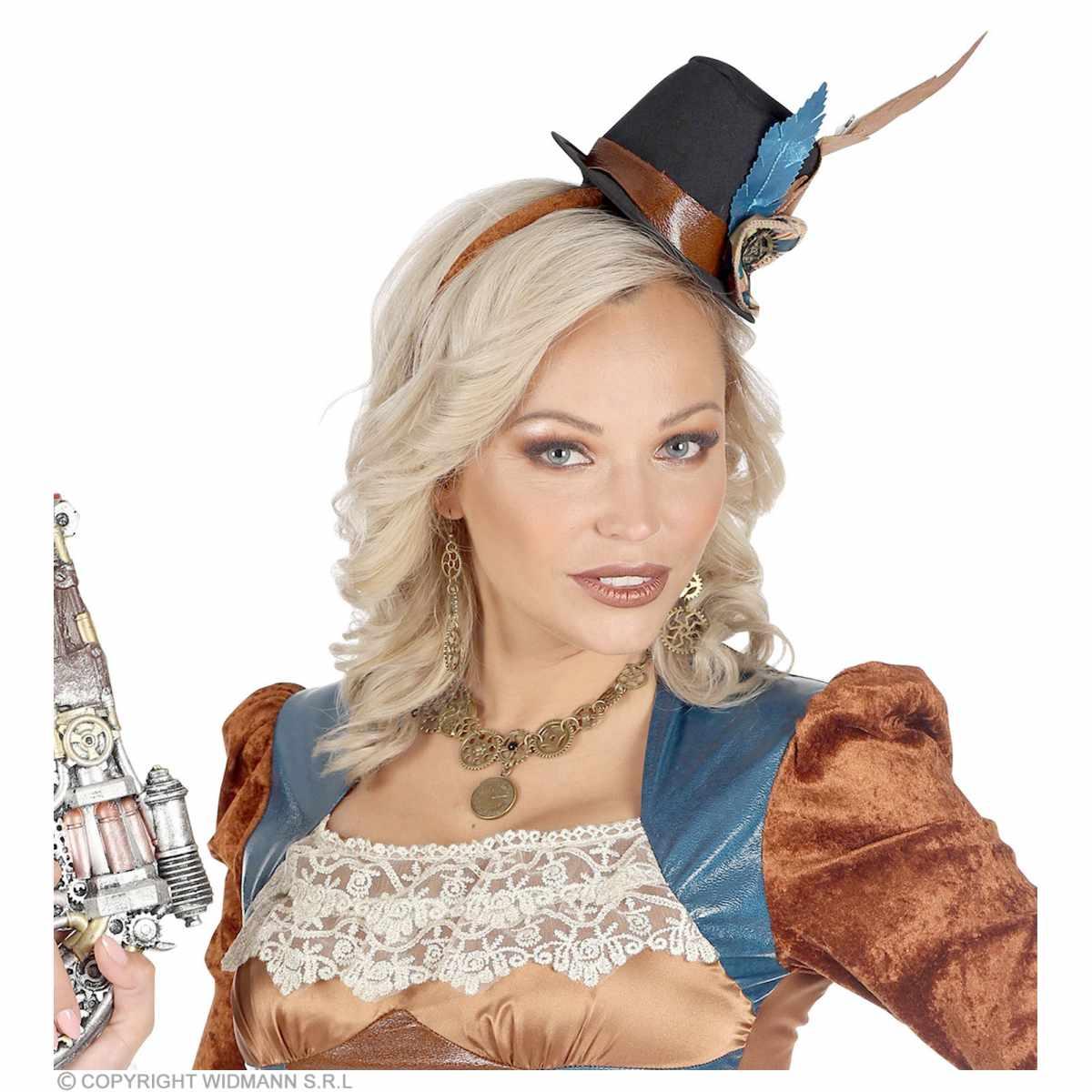 Collana Metallo Steampunk con Ingranaggi |Widmann