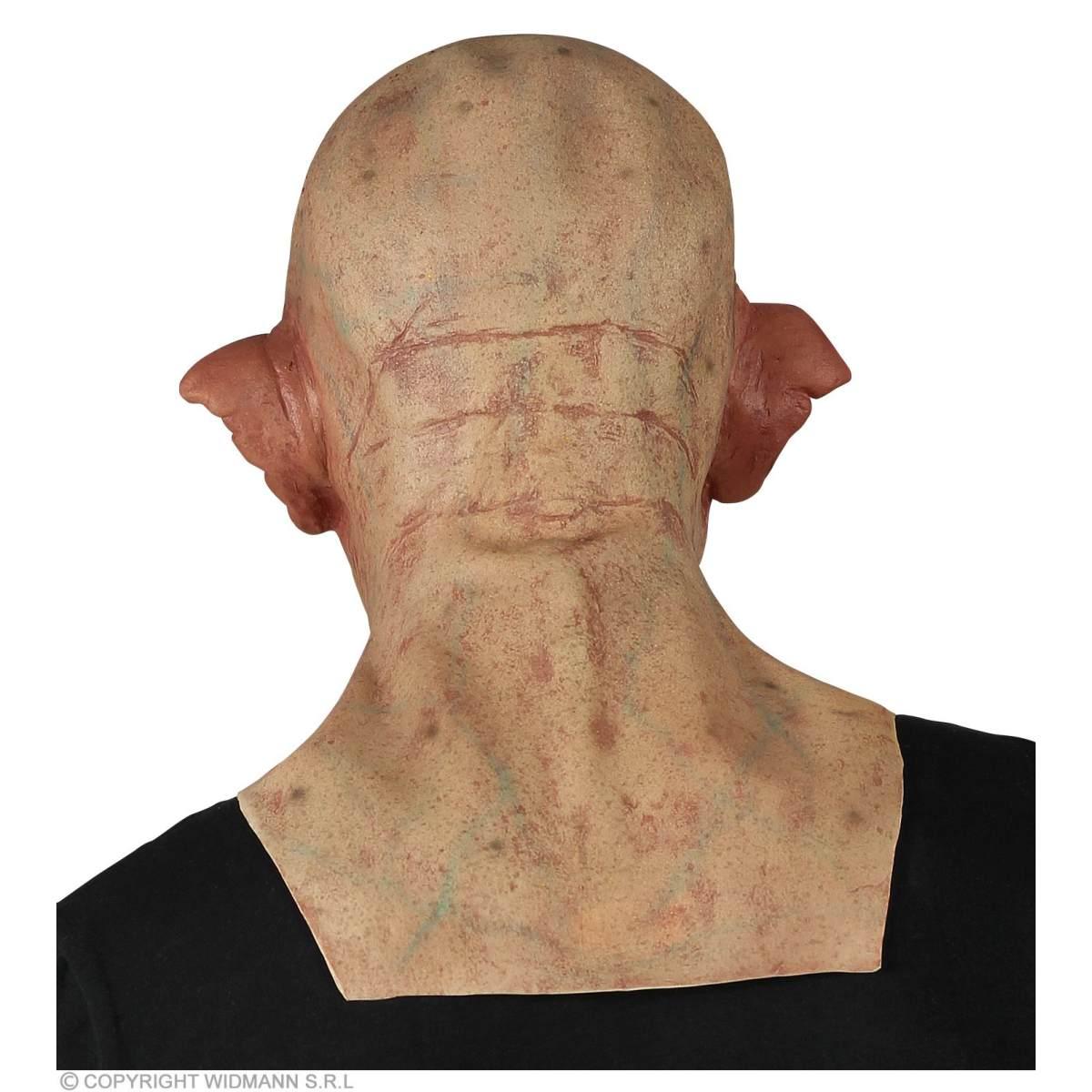 Maschera Viso Lattice Zombie con Petto e Collo |Widmann