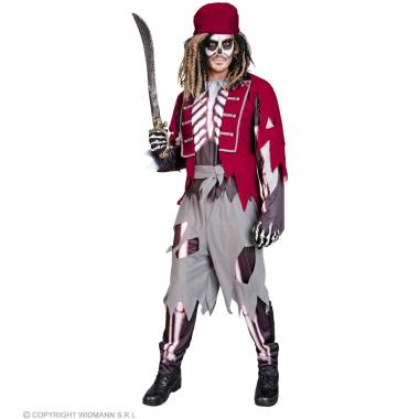 Costume Pirata Scheletro Uomo