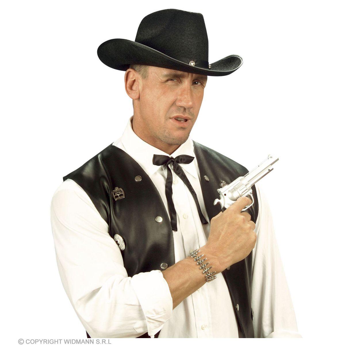 Cravatta Nero Cowboy |Widmann