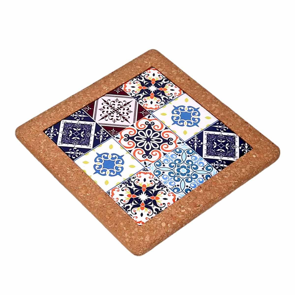 Sottopentola Mattonella Mosaico Quadro cm.19X19xh1 | Vacchetti