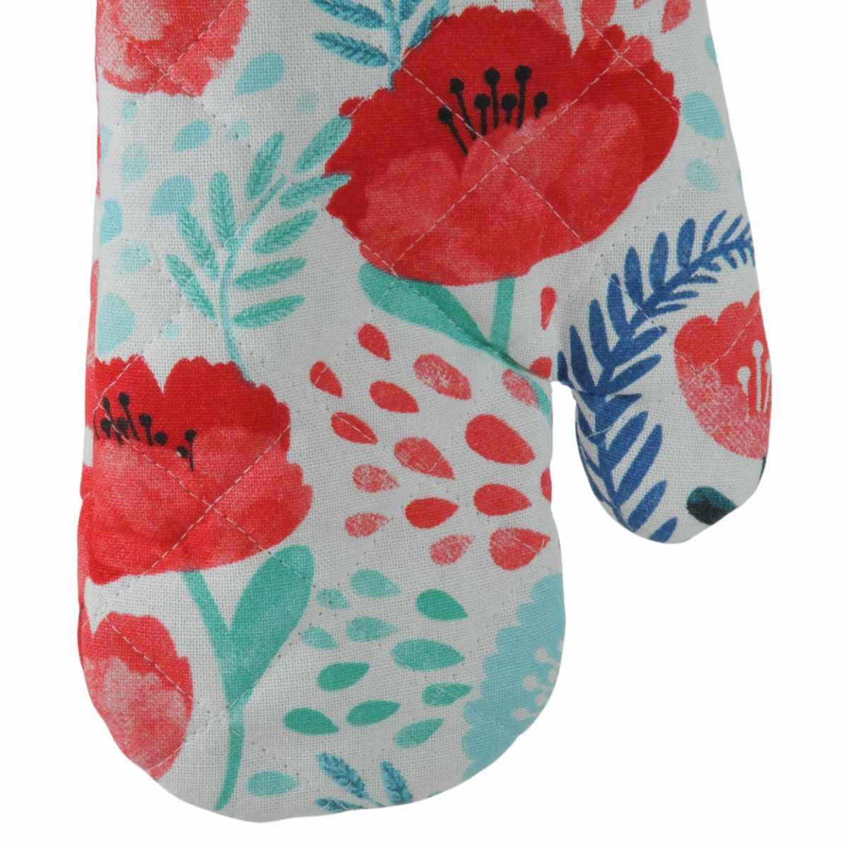 Guanto Cucina Fantasia Tulipani cm.27 | Montemaggi