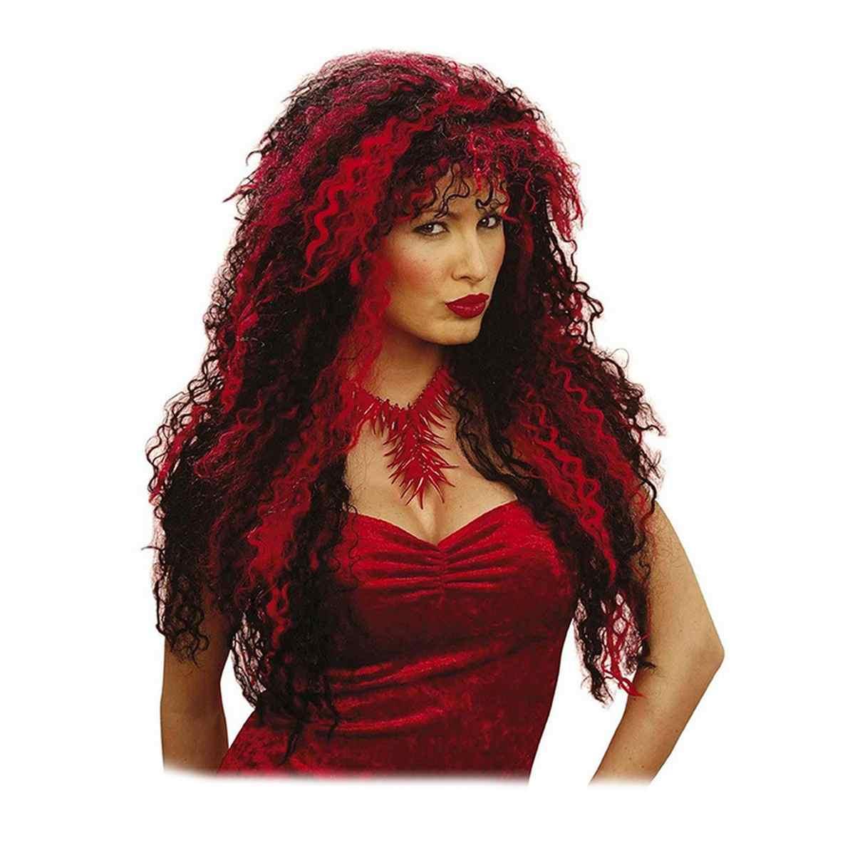 Parrucca Vamp Mossa 6 Colori |Widmann