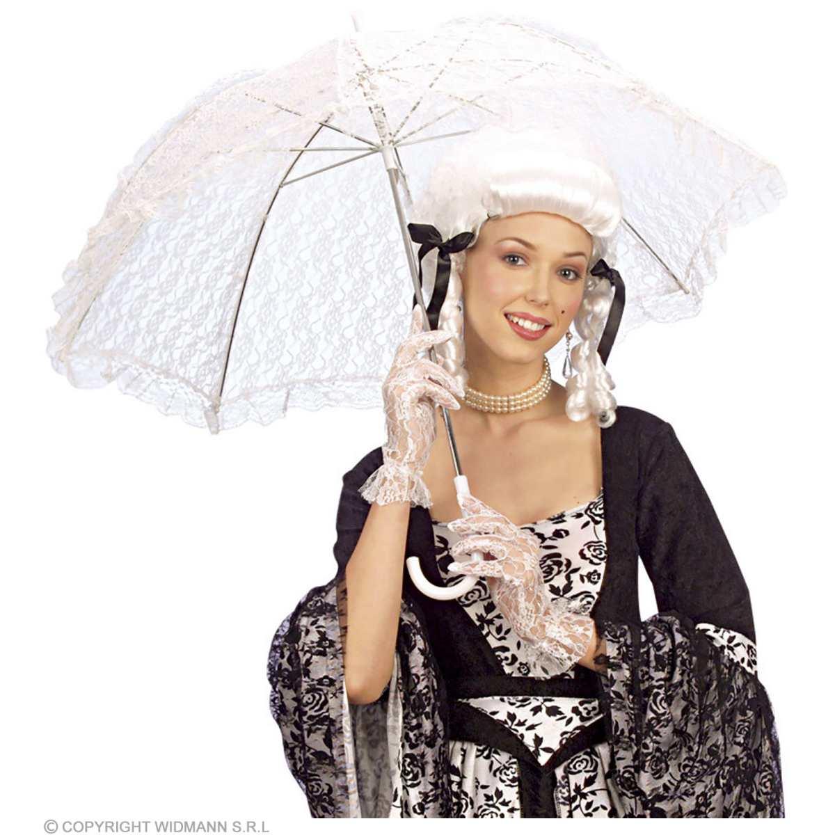Ombrellino Pizzo Bianco cm.ÃƒÂ˜75 |Widmann