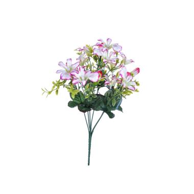Fiore Bouquet Orchidee Mini Rosa cm.30