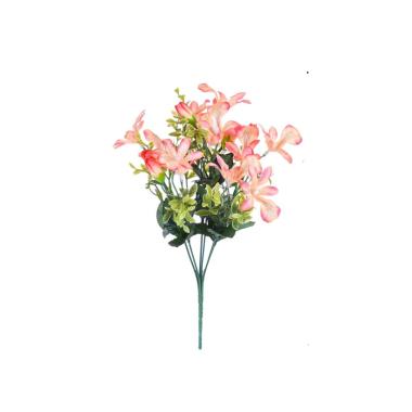 Fiore Bouquet Orchidee Mini Rosa cm.30