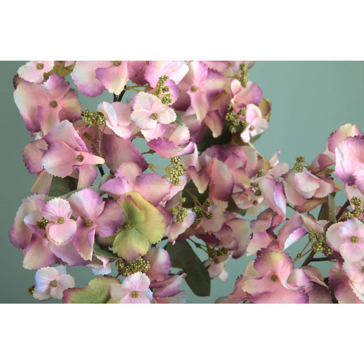 Fiore Ortensia Rosa x2 cm.117 | Bianchi Dino