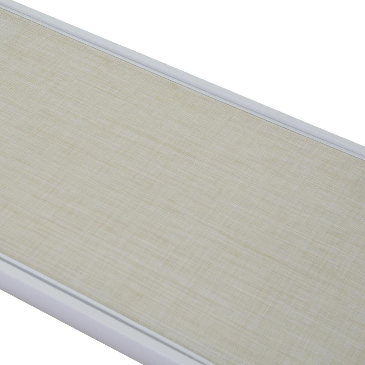 Lettino Alluminio Cleveland Bianco cm.195x55h31 | Vacchetti