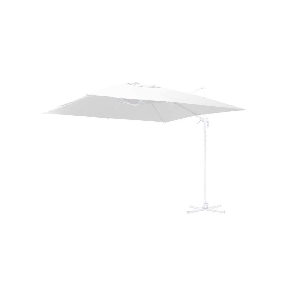 Ombrellone Alluminio Montana 4x4h2,95 Bianco Palo Laterale | Vacchetti