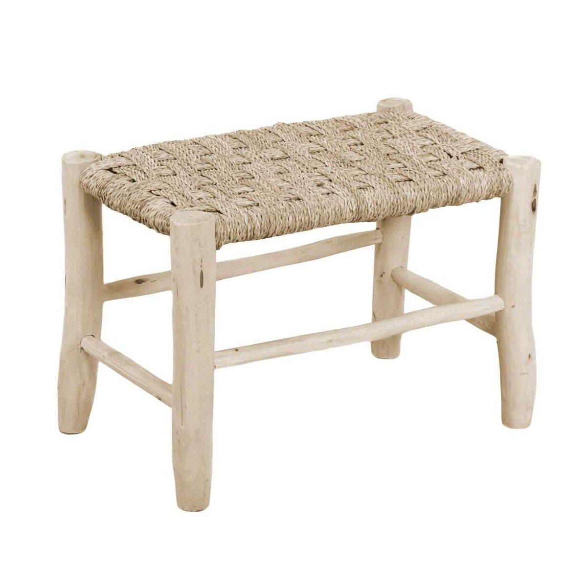 Panchina Legno Impagliata cm.60x40h41 | Vacchetti