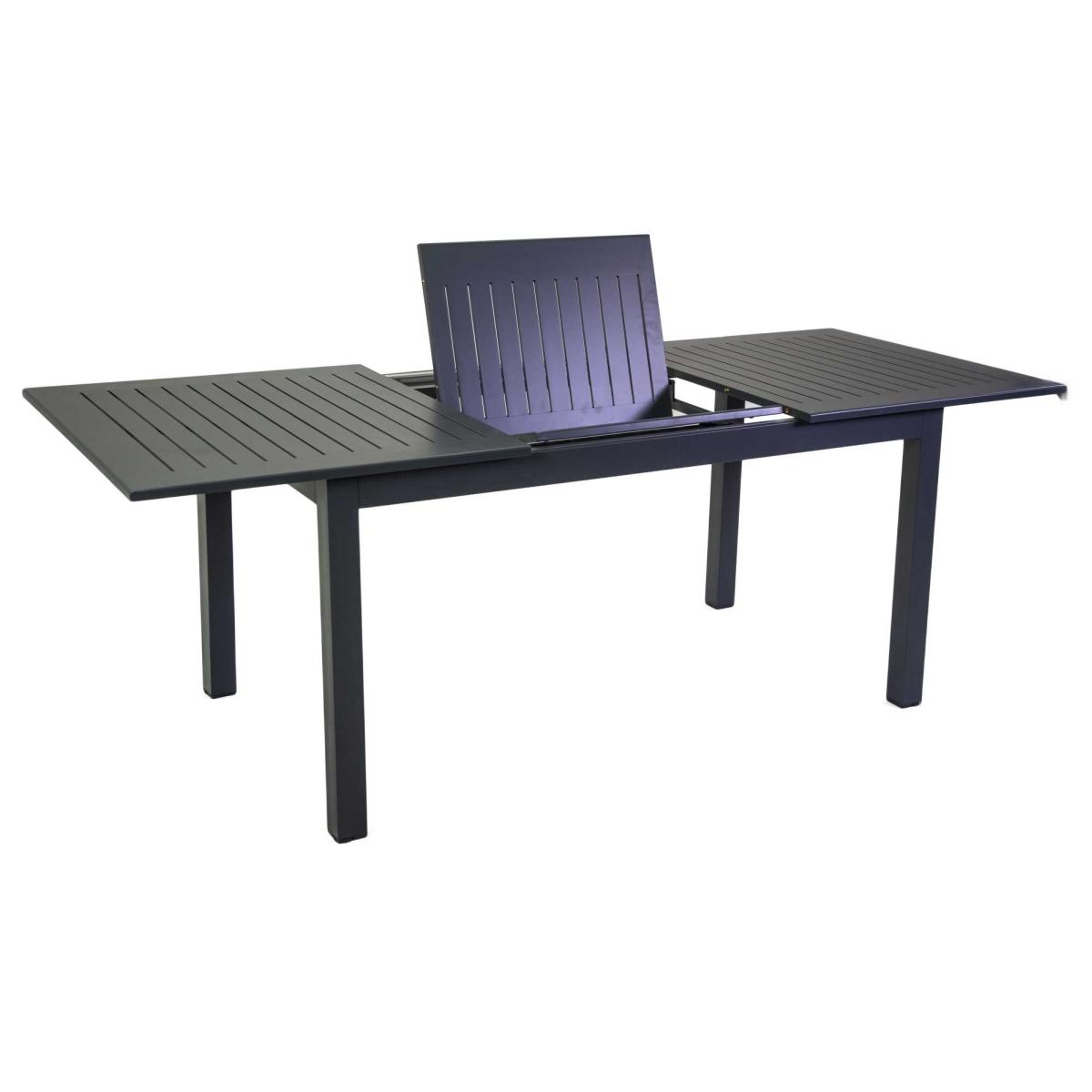 Tavolo Alluminio Monterey Allungabile Antracite cm.220/280x100h75 | Vacchetti