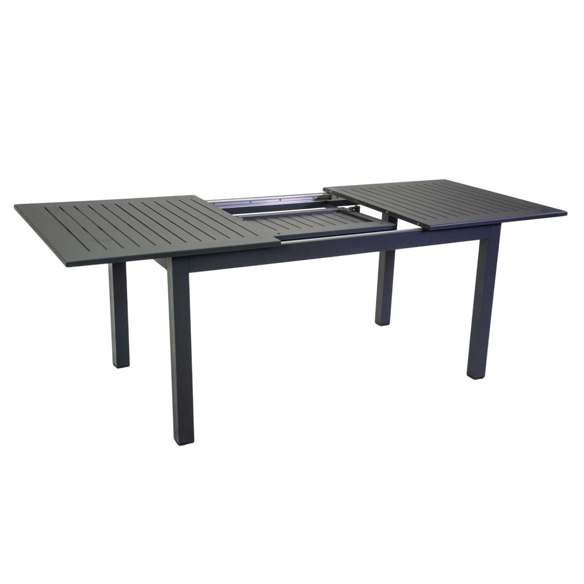 Tavolo Alluminio Monterey Allungabile Antracite cm.220/280x100h75 | Vacchetti