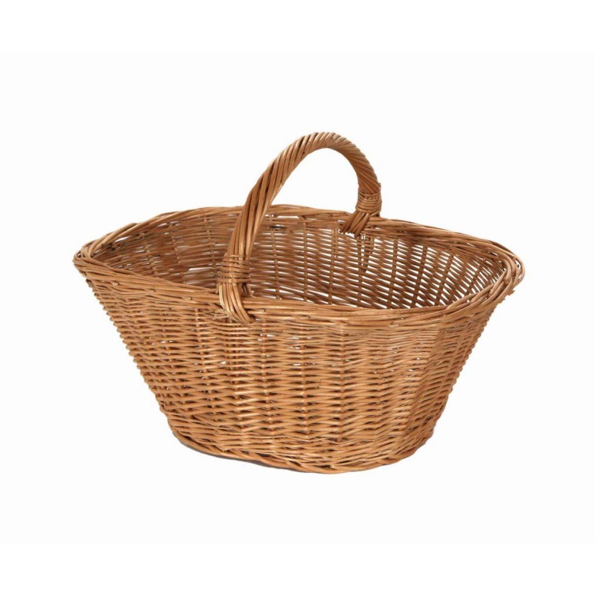 Cesto Vimini Europeo Giovanni Set pz.2 Ovalecm.50x34h21/39 | Vacchetti