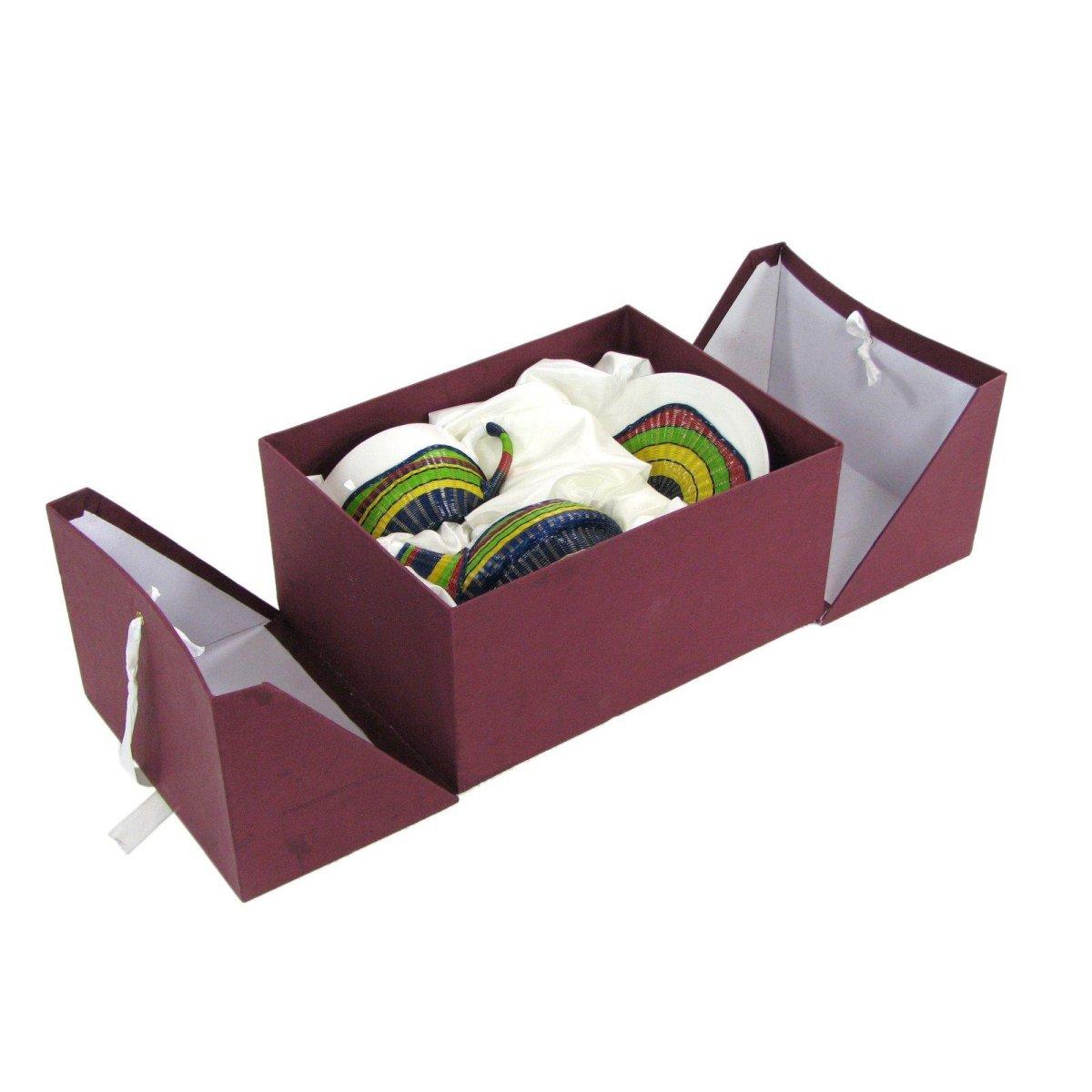 Teiera con Tazza Decoro Bambu' Multicoltazza e Teiera | Vacchetti