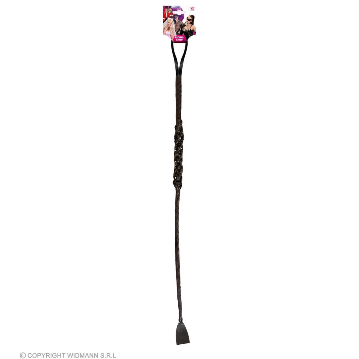 Frustino Ecopelle Nero Rigido cm.60 |Carnival Toys