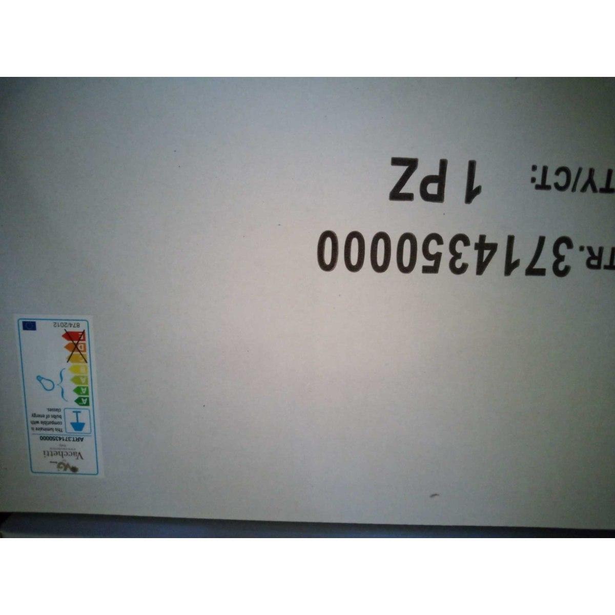 Lampadario Metallo Vintage Bianco/Grigio con Attacco cm.ÃƒÂ˜38,5h26 | Vacchetti