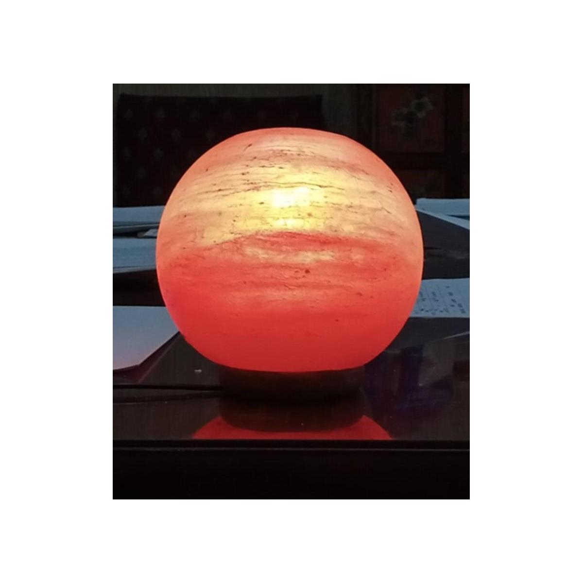 Lampada Sale Base Legno Sfera con Attacco cm.Ã?15h15 | Vacchetti