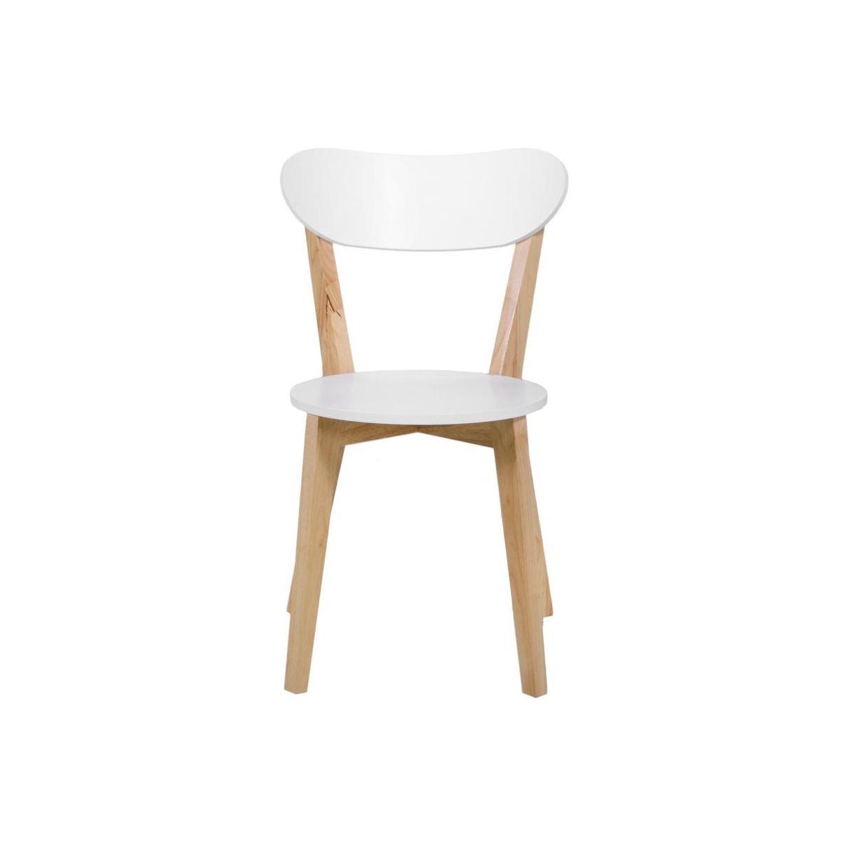 Sedia Bar Legno Bianco Smontata cm.46x54,5h79 | Vacchetti