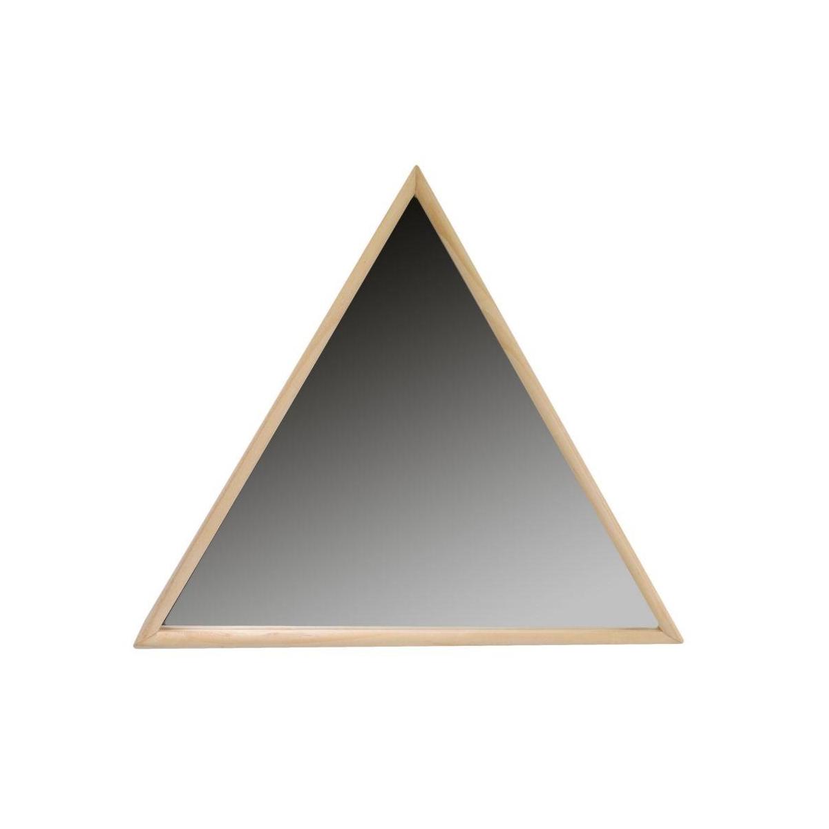 Specchio Legno Triangolo cm.45,5x2,5h39,5 | Vacchetti