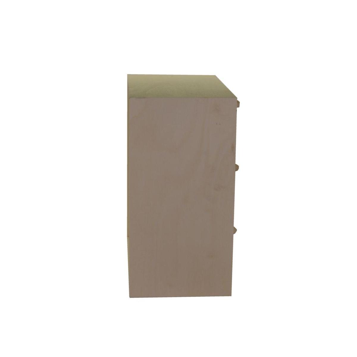 Portatutto Legno Naturale 9 Cassetti cm.35x18h35 | Vacchetti