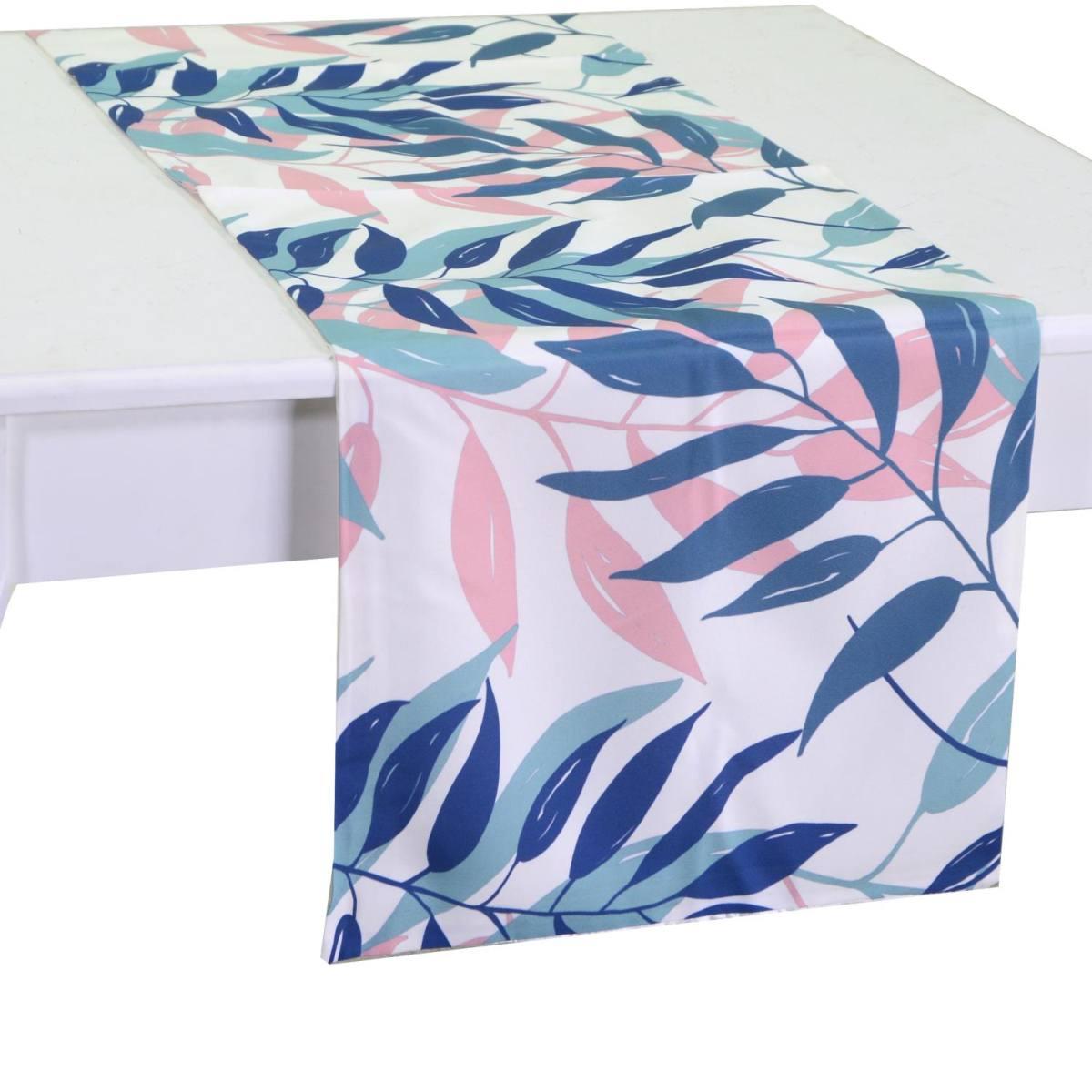 Runner Tessuto Foglie cm.35x150x0,1 | Vacchetti