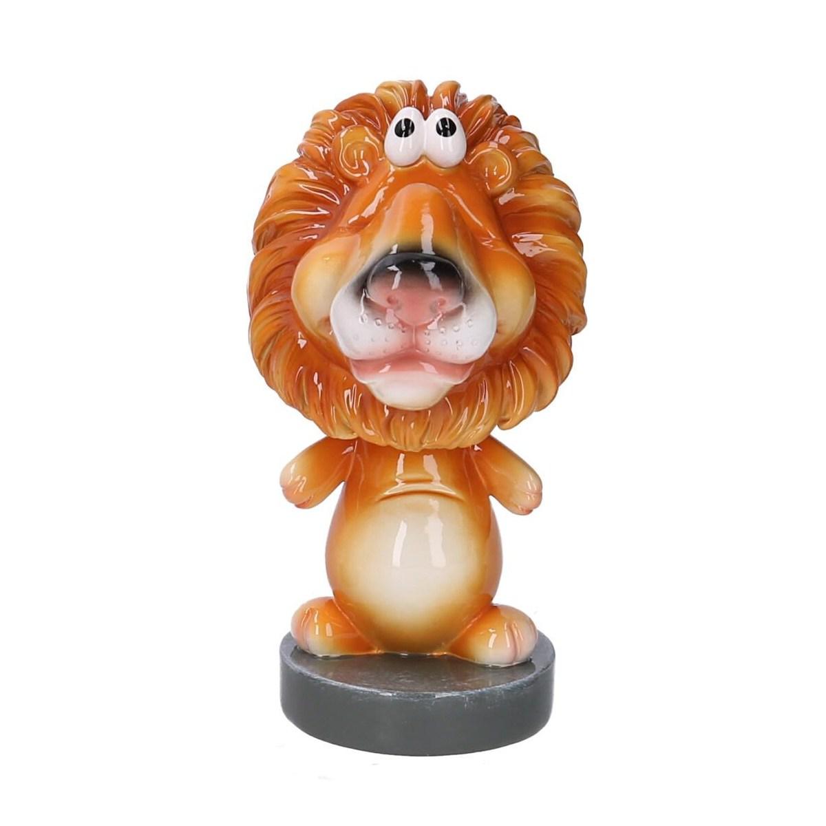 Portaocchiali Resina Leone con Molla cm.8x7,8h13,5 | Vacchetti