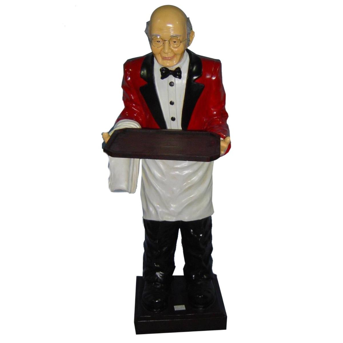 Cameriere Resina con Vassoio cm.50,5x74h145 | Vacchetti