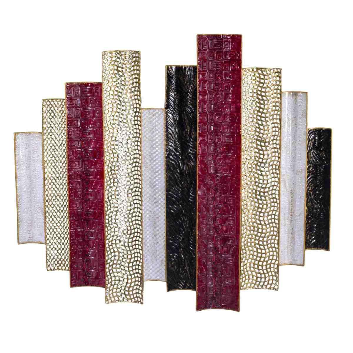 Quadro Metallo Rosso cm.89,5x79,4h5,1 | Vacchetti