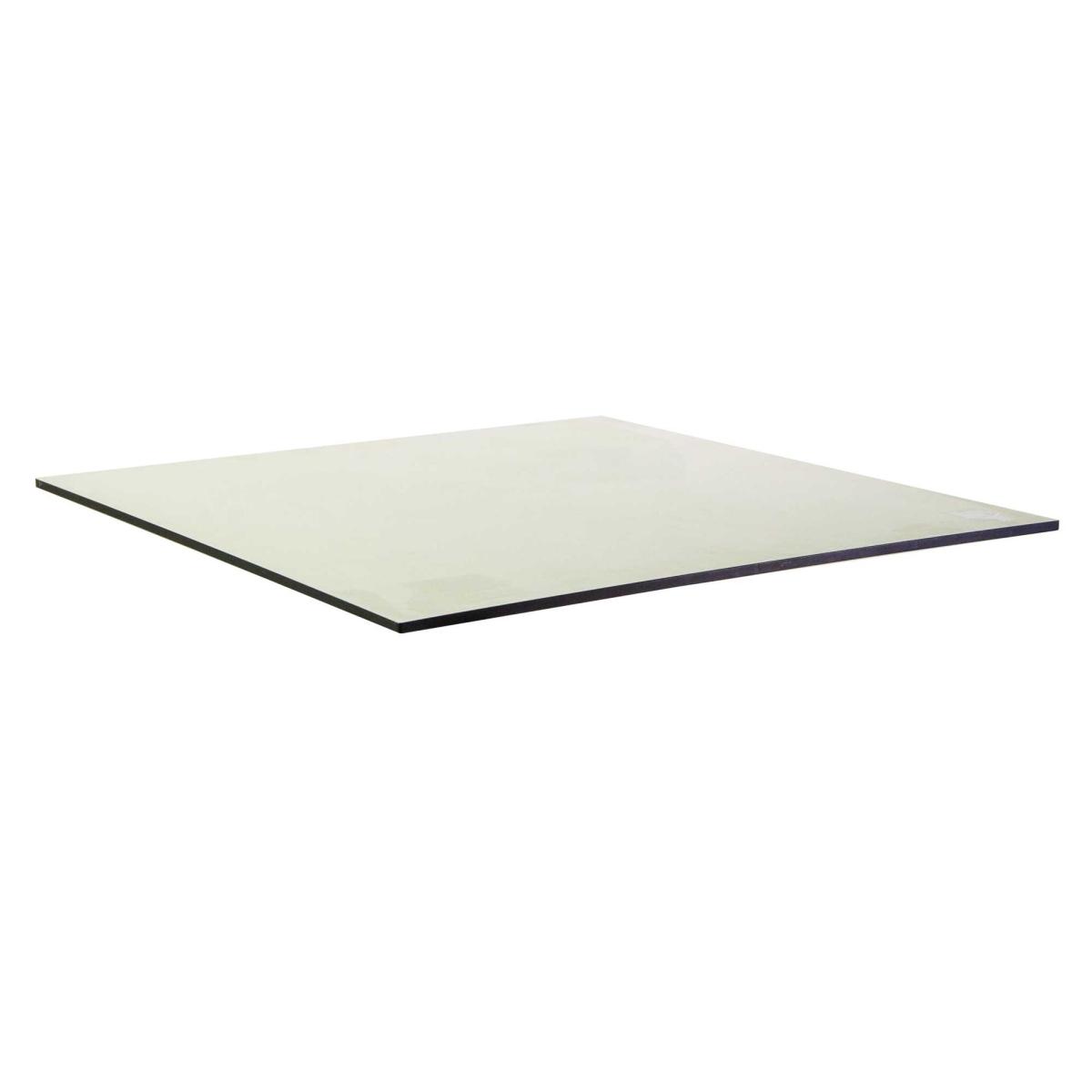 Top Tavolo Hpl Bianco Quadro cm.59x59x1 | Vacchetti