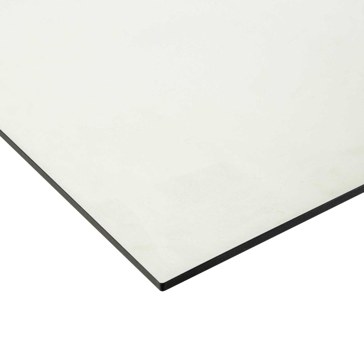 Top Tavolo Hpl Bianco Quadro cm.59x59x1 | Vacchetti