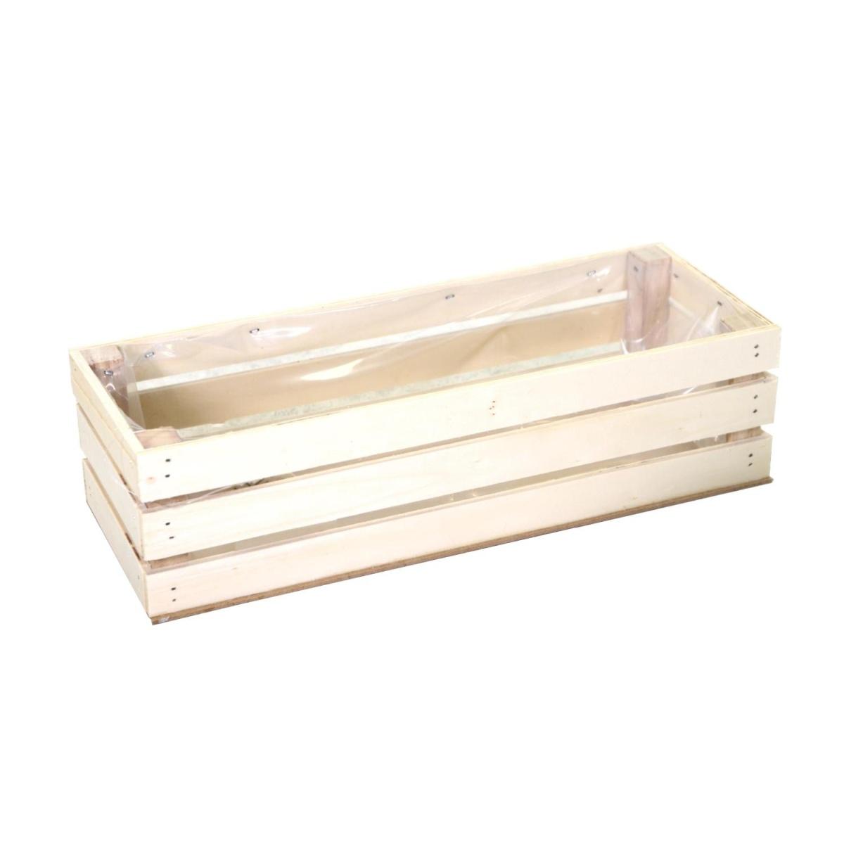 Cassetto Legno Naturale con Nylon cm.32x16h12 | Vacchetti