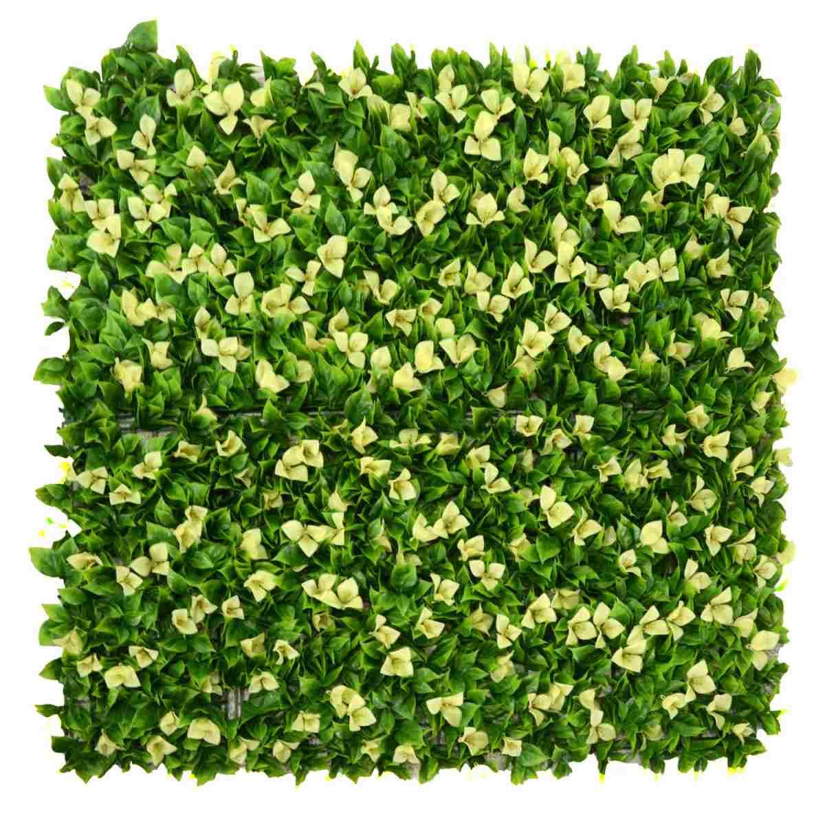 Pannello Fiori Buganville Gialli cm.100x100 | Vacchetti